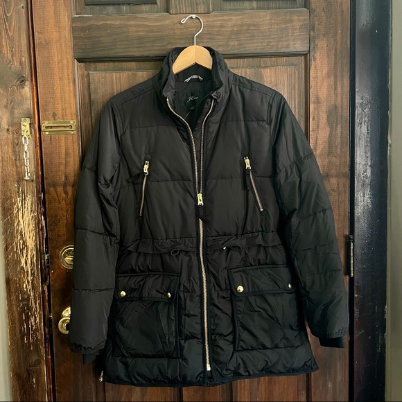 JCREW Chateau Puffer Jacket with Primaloft